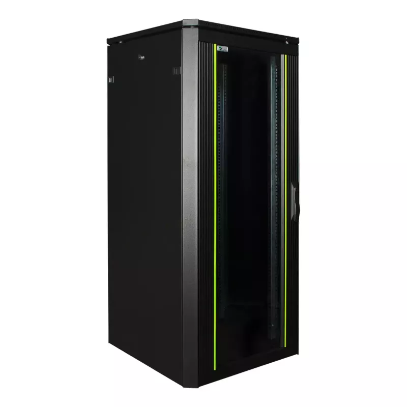 Freistehendes Rack LOGON RDL26U66BL 26U Kapazität 600 kg Schwarz