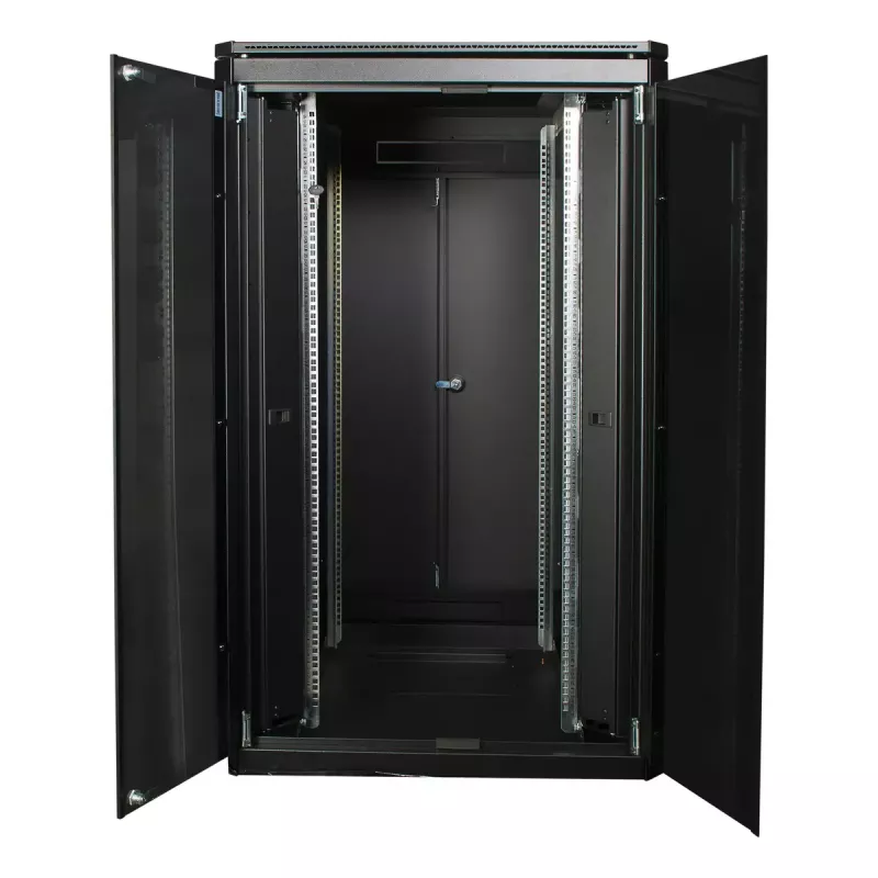 Freistehender Rack-Schrank LOGON RDL26U88BL 26U Schwarz 600 kg Kapazität