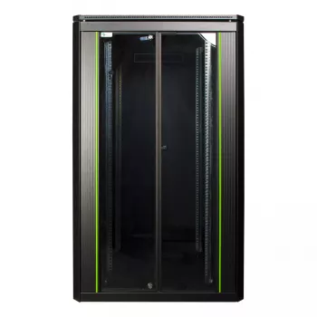 Freistehender Rack-Schrank LOGON RDL26U88BL 26U Schwarz 600 kg Kapazität