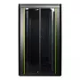 Freistehender Rack-Schrank LOGON RDL26U88BL 26U Schwarz 600 kg Kapazität