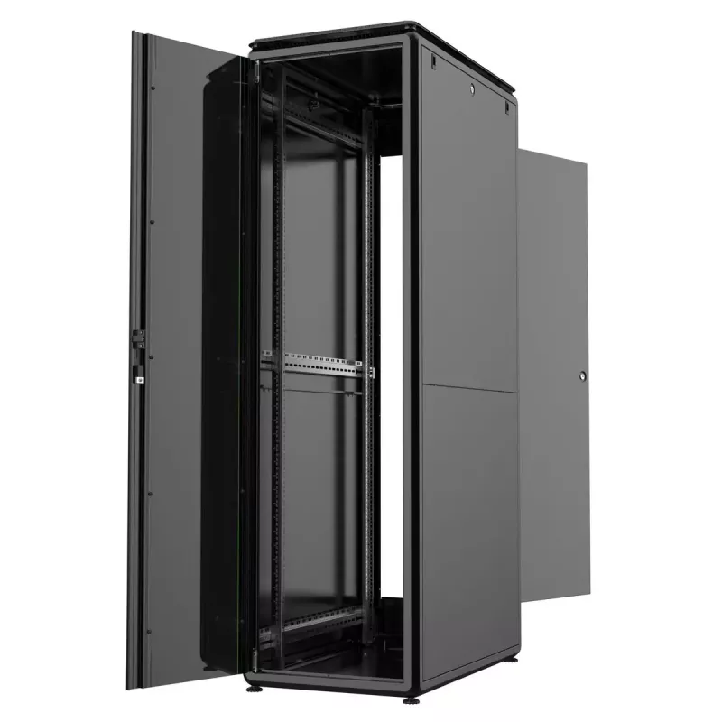 Rack-Schrank Lanview RDL42U61BL 42U Schwarz 600 kg IP20