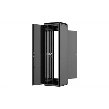 Rack-Schrank Lanview RDL42U66BL 42U Schwarz 600kg IP20