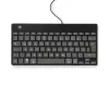 R-Go Tools Ergonomische Tastatur R-Go Compact Break, kompakte Tastatur mit Pausen-Software, QWERTZ (DE), kabelgebunden, schwarz