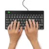 R-Go Tools Ergonomische Tastatur R-Go Compact Break, kompakte Tastatur mit Pausen-Software, QWERTZ (DE), kabelgebunden, schwarz