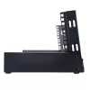 StarTech.com 2-Pfosten 4HE Desktop-Server-Rack, kleines offenes 19-Zoll-Computer-Rack, kompaktes Netzwerk-Rack für AV-/Studio-/Daten-/IT-Geräte – freistehendes Zwei-Pfosten-Rack für Zuhause/Büro