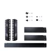 StarTech.com 2-Pfosten 4HE Desktop-Server-Rack, kleines offenes 19-Zoll-Computer-Rack, kompaktes Netzwerk-Rack für AV-/Studio-/Daten-/IT-Geräte – freistehendes Zwei-Pfosten-Rack für Zuhause/Büro