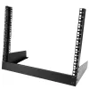 StarTech.com 2-Post 8U Desktop-Server-Rack, kleines Open-Frame 19-Zoll-Computer-Rack, kompaktes Netzwerk-Rack für AV-/Studio-/Daten-/IT-Equipment – freistehendes Zwei-Pfosten-Rack für Zuhause/Büro