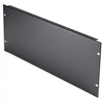 StarTech.com 4U Blancoverte für 19-Zoll-Rack, Gehäuse & Schränke, Rack-Mount-Blancoverte für Server-/Netzwerk-Racks, 4HE Rackblende, Vollabdeckung, Stahl
