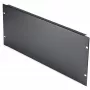 StarTech.com 4U Blancoverte für 19-Zoll-Rack, Gehäuse & Schränke, Rack-Mount-Blancoverte für Server-/Netzwerk-Racks, 4HE Rackblende, Vollabdeckung, Stahl
