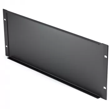 StarTech.com 4U Blancoverte für 19-Zoll-Rack, Gehäuse & Schränke, Rack-Mount-Blancoverte für Server-/Netzwerk-Racks, 4HE Rackblende, Vollabdeckung, Stahl