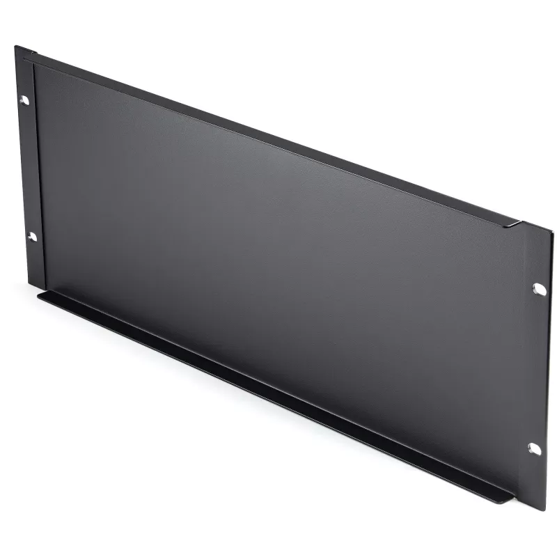 StarTech.com 4U Blancoverte für 19-Zoll-Rack, Gehäuse & Schränke, Rack-Mount-Blancoverte für Server-/Netzwerk-Racks, 4HE Rackblende, Vollabdeckung, Stahl