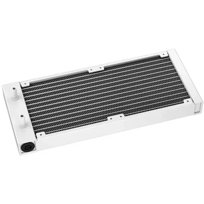 Flüssigkeitskühler DeepCool LD240 Weiß 240-mm-Radiator mit RGB-Lüftern