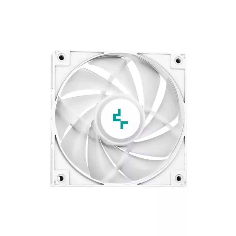 All-in-One-Flüssigkeitskühler DeepCool LE520 WH – 120-mm-Lüfter, 220 W TDP, Weiß, unterstützt LGA 1150/1151/1155/1200/1700 und AM4/AM5