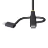 StarTech.com 1m Robustes USB-Multi-Ladekabel, USB auf Lightning/Micro-USB/Type-C, Apple MFi zertifiziert, Aramid-Mantel, universelles 3-in-1 USB-Ladekabel für iPhone/iPad/Android