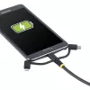StarTech.com 1m Robustes USB-Multi-Ladekabel, USB auf Lightning/Micro-USB/Type-C, Apple MFi zertifiziert, Aramid-Mantel, universelles 3-in-1 USB-Ladekabel für iPhone/iPad/Android