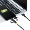 StarTech.com 1m Robustes USB-Multi-Ladekabel, USB auf Lightning/Micro-USB/Type-C, Apple MFi zertifiziert, Aramid-Mantel, universelles 3-in-1 USB-Ladekabel für iPhone/iPad/Android