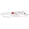 Montagesatz Rackmount.IT FortiSwitch 108F 1U Weiß
