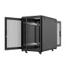 Rack Cabinet Lanview RSL16U61BL 16U Schwarz 600 kg IP20