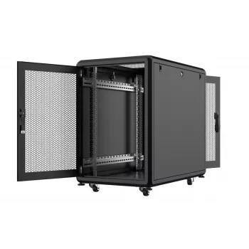 Rack Cabinet Lanview RSL16U61BL 16U Schwarz 600 kg IP20