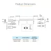 StarTech.com 1m (3ft) USB auf Lightning Kabel, MFi zertifiziert, spiralförmiges iPhone Ladekabel, Schwarz, strapazierfähiger TPE-Mantel Aramidfaser, robustes Spiralkabel Lightning