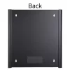 Wandmontagerack LOGON RWM12U45BL 12U Schwarz Schlüsselschloss Kabelmanagement