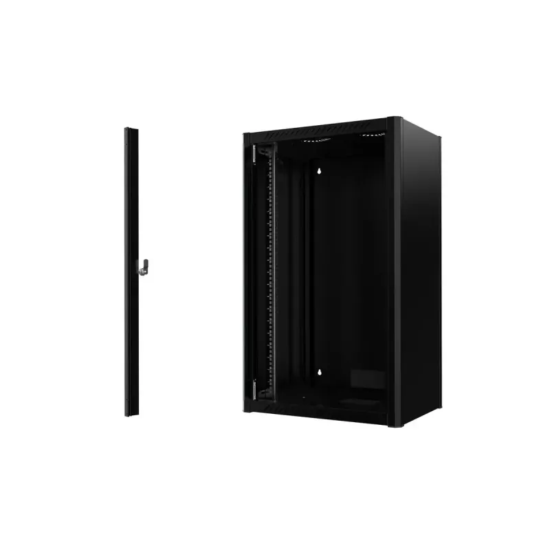 Wandmontage-Rack Lanview RWM20U45BL 20U Schwarz IP20