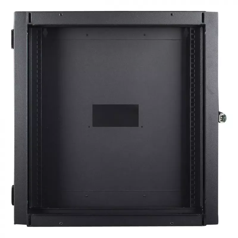 Wandmontierter Rack LOGON RWMD12UBL 12U Schwarz 80 kg Tragfähigkeit