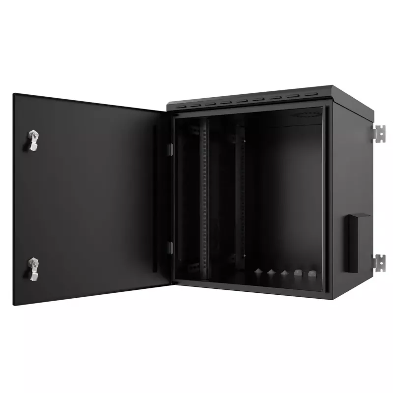 Rackschrank Lanview RWMIP55W12U60B 12U Schwarz IP55