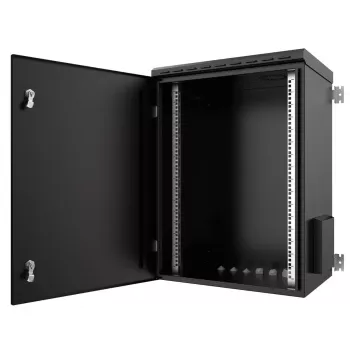 Rack Cabinet Lanview RWMIP55W16U45B 16U Schwarz IP55 38kg