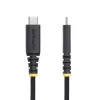 StarTech.com 1 m USB-C-Ladekabel, robust und ultra-flexibel, 240 W (5 A) PD EPR, USB 2.0 Laptop-Ladekabel, USB-IF-zertifiziert, strapazierfähiges USB-C-Ladekabel