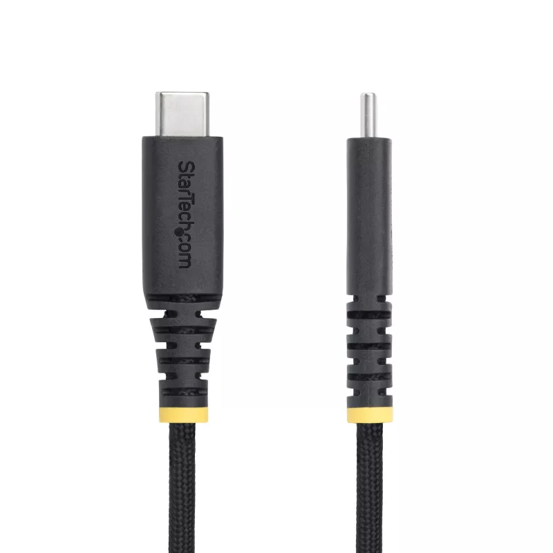 StarTech.com 1,8 m (2 m) USB-C-Ladekabel, robust und ultra-flexibel, 240 W (5 A) PD EPR, USB 2.0 Laptop-Ladekabel, USB-IF-zertifiziert, strapazierfähiges USB-C-Ladekabel