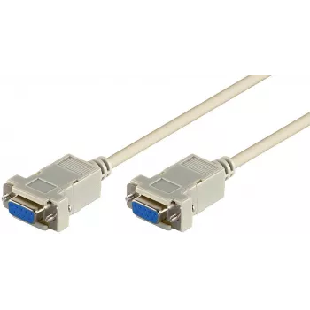 Microconnect SCSENN2 serielles Kabel Weiß 1,8 m DB9 F