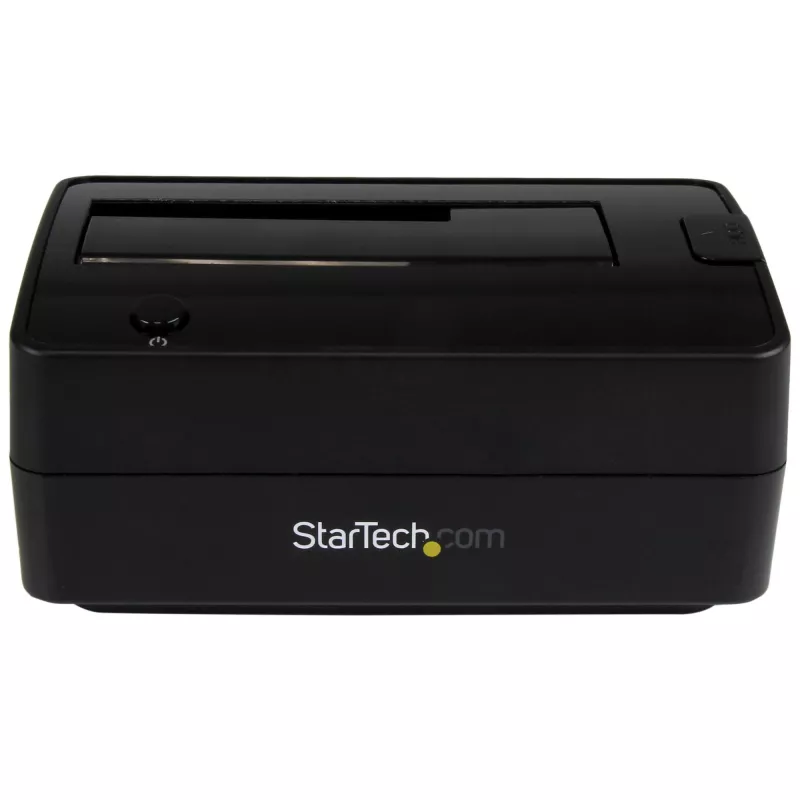 StarTech.com Single Bay USB 3.1 / eSATA to SATA Festplatten-Dockingstation, USB 3.1 (10 Gbit/s) Festplatten-Dock, Externe 2.5/3.5 Zoll SATA III HDD/SSD Dockingstation, Top-Loading Festplattenschacht