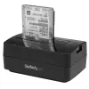 StarTech.com Single Bay USB 3.1 / eSATA to SATA Festplatten-Dockingstation, USB 3.1 (10 Gbit/s) Festplatten-Dock, Externe 2.5/3.5 Zoll SATA III HDD/SSD Dockingstation, Top-Loading Festplattenschacht