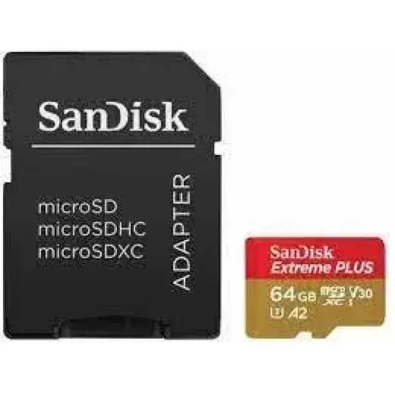 SPEICHER MICRO SDXC 64GB UHS-I/W/A SDSQXBU-064G-GN6MA SANDISK