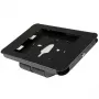 StarTech.com Sichere Tablet-Halterung - Schreibtisch- oder Wandmontage, Schwarz, 24,6 cm (9,7 Zoll), 9,7 Zoll iPad, Stahl, 1,3 cm, Schlüssel