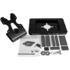 StarTech.com Sichere Tablet-Halterung - Schreibtisch- oder Wandmontage, Schwarz, 24,6 cm (9,7 Zoll), 9,7 Zoll iPad, Stahl, 1,3 cm, Schlüssel