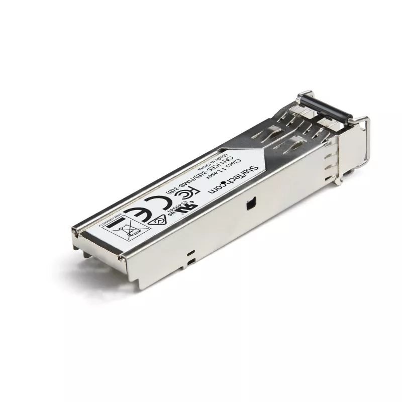 StarTech.com Dell EMC SFP-1G-LX kompatibles SFP-Modul – 1000BASE-LX – 1GbE Singlemode-Glasfaser-SMF-optischer Transceiver – 1GE Gigabit-Ethernet-SFP – LC 10 km – 1310 nm – DDM
