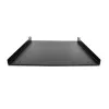 StarTech.com 1U Server-Rack-Einlegeboden – universeller auskragender Rack-Mount-Einlegeboden für 19-Zoll-Netzwerkausrüstungs-Rack und -Schrank – langlebiges Design – Tragfähigkeit 55 lb/25 kg – 20 Zoll tiefes Fach