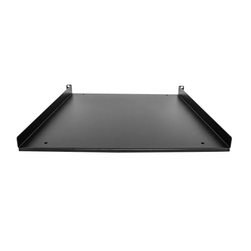 StarTech.com 1U Server-Rack-Einlegeboden – universeller auskragender Rack-Mount-Einlegeboden für 19-Zoll-Netzwerkausrüstungs-Rack und -Schrank – langlebiges Design – Tragfähigkeit 55 lb/25 kg – 20 Zoll tiefes Fach