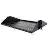 StarTech.com 2U Server-Rack-Regal, mittig montiertes universelles belüftetes Rackmount-Auslegerblech für 19-Zoll-Netzwerkschrank, robuste Stahlausführung, 91 kg Tragfähigkeit, 356 mm Tiefe, Schwarz