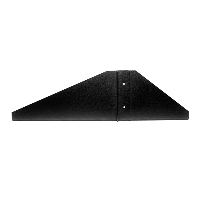 StarTech.com 2U Server-Rack-Regal, mittig montiertes universelles belüftetes Rackmount-Auslegerblech für 19-Zoll-Netzwerkschrank, robuste Stahlausführung, 91 kg Tragfähigkeit, 356 mm Tiefe, Schwarz