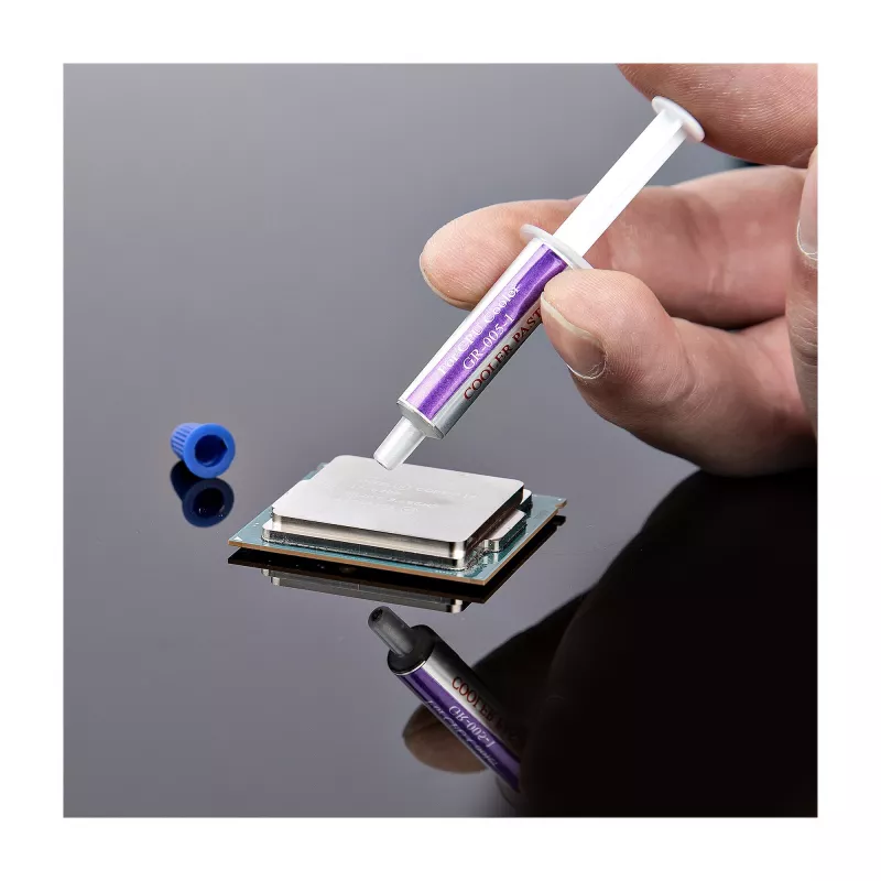 StarTech.com Wärmeleitpaste, 5er-Pack wiederverschließbare Spritzen (je 1,5 g), Metalloxid-Verbindung, Wärmeleitpaste für CPU-Kühlkörper