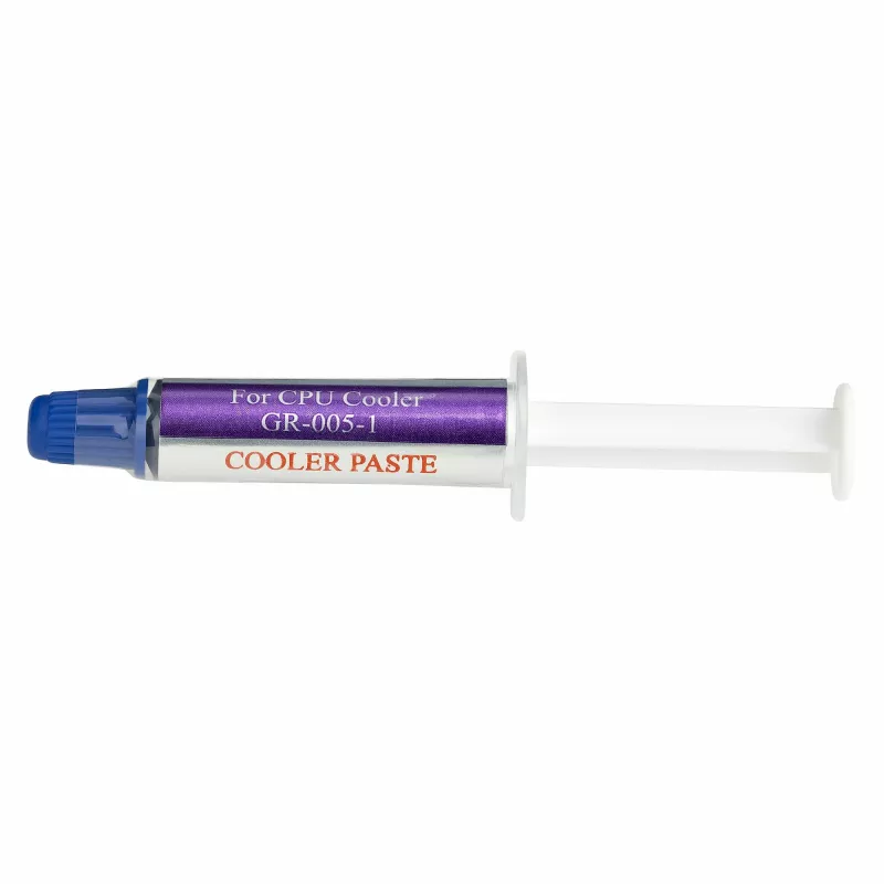 StarTech.com Wärmeleitpaste, Metalloxid-Verbindung, wiederverschließbare Spritze (1,5 g), Wärmeleitpaste für CPU-Kühlkörper