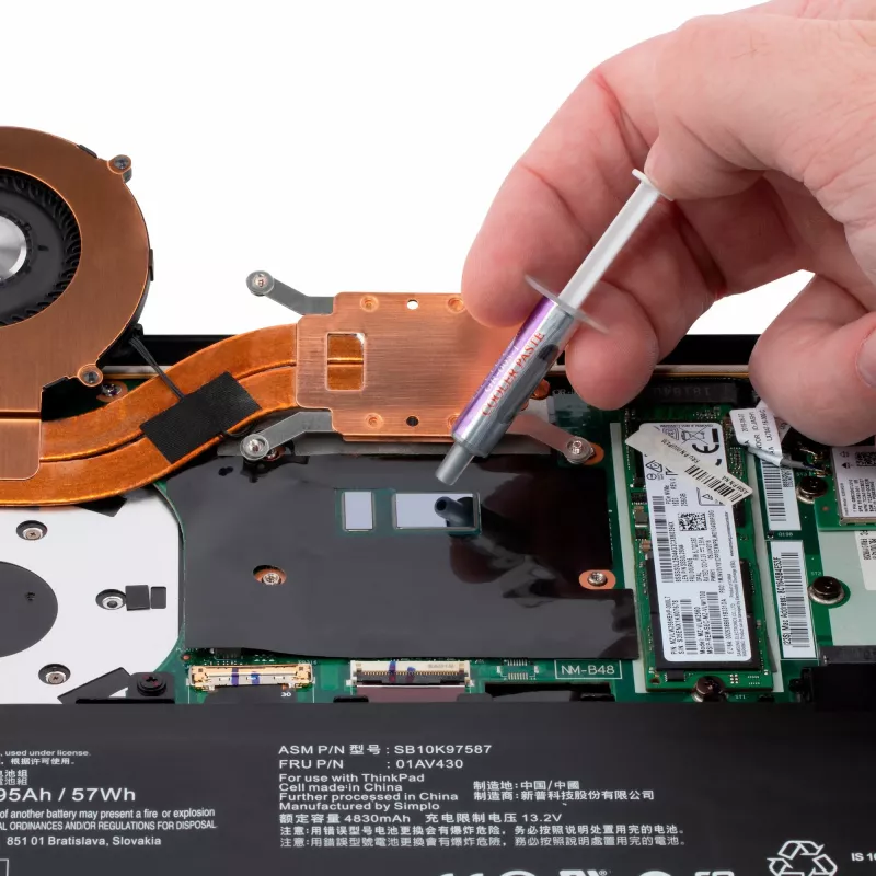 StarTech.com Wärmeleitpaste, Metalloxid-Verbindung, wiederverschließbare Spritze (1,5 g), Wärmeleitpaste für CPU-Kühlkörper