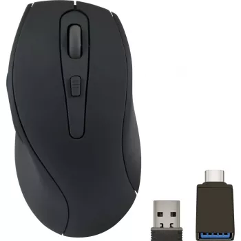 Maus SPEEDLINK SL-630004-RRBK für Rechtshänder RF Kabellos Optisch 1600 DPI
