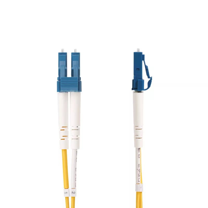 StarTech.com 3m LC zu SC (UPC) OS2 Singlemode Duplex Glasfaserkabel, 9/125µm, 100G, biegeunempfindlich, geringe Einfügedämpfung – LSZH Glasfaser-Patchkabel