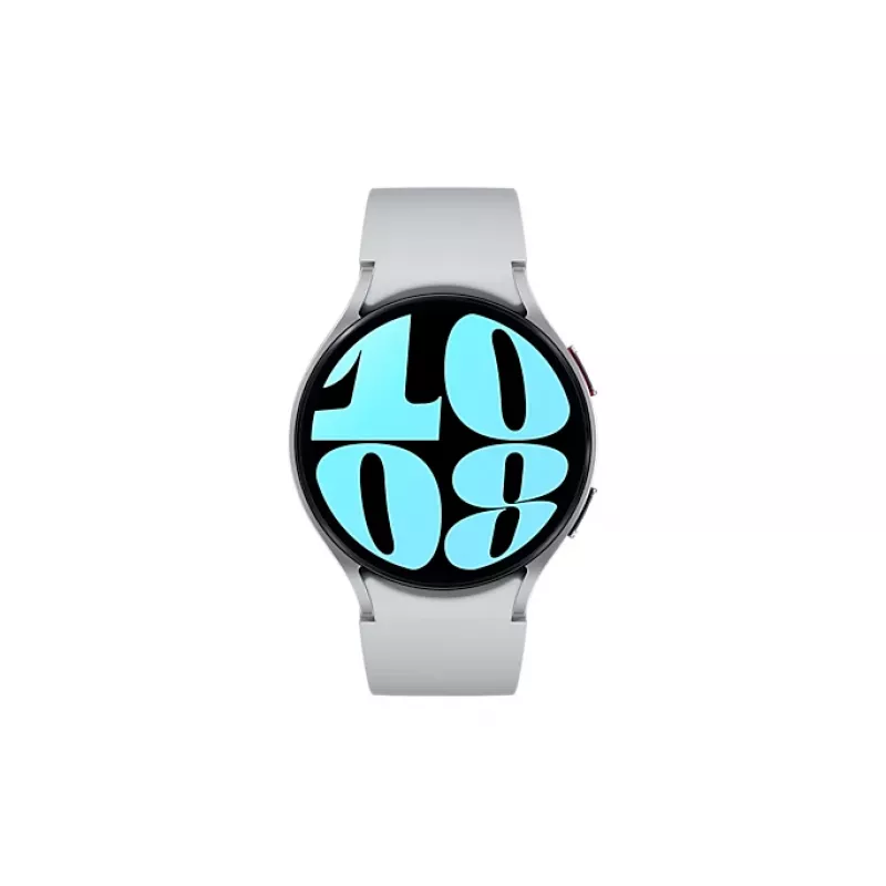 Samsung Galaxy Watch6 SM-R940NZSADBT Smartwatch / Sportuhr 3,81 cm (1,5 Zoll) OLED 44 mm Digital 480 x 480 Pixel Touchscreen Silber WLAN GPS (Satellit)