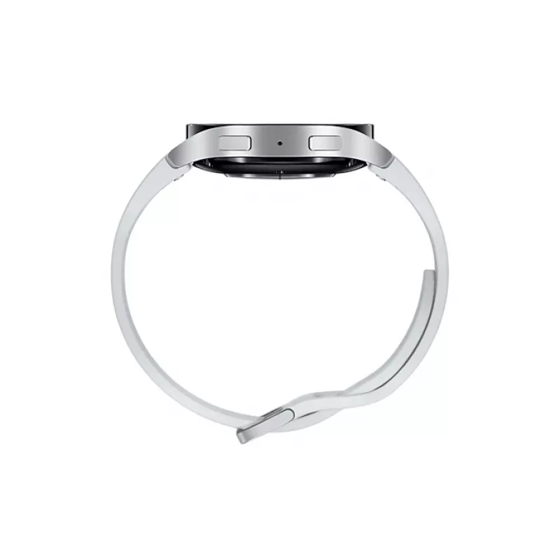 Samsung Galaxy Watch6 SM-R940NZSADBT Smartwatch / Sportuhr 3,81 cm (1,5 Zoll) OLED 44 mm Digital 480 x 480 Pixel Touchscreen Silber WLAN GPS (Satellit)