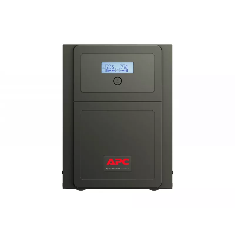 APC Easy UPS 1 Ph Line Interactive, 2000VA, Tower, 230V, 6 IEC C13-Ausgänge, AVR, potenzialfreier Kontakt, LCD, ohne Netzwerkkarten-Unterstützung